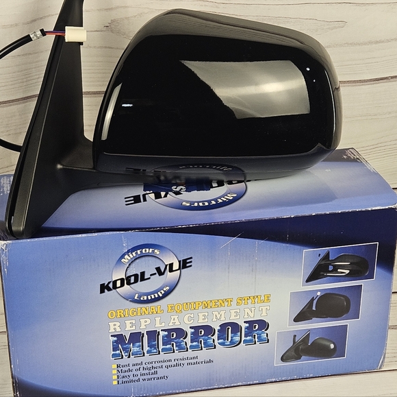 Kool Vue Driver Side Power Mirror for 2010-2013 Toyota Highlander - Picture 4 of 5